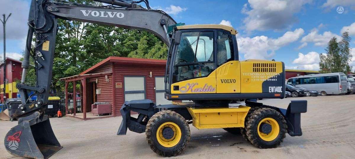 Volvo EW160 CII, экскаваторы