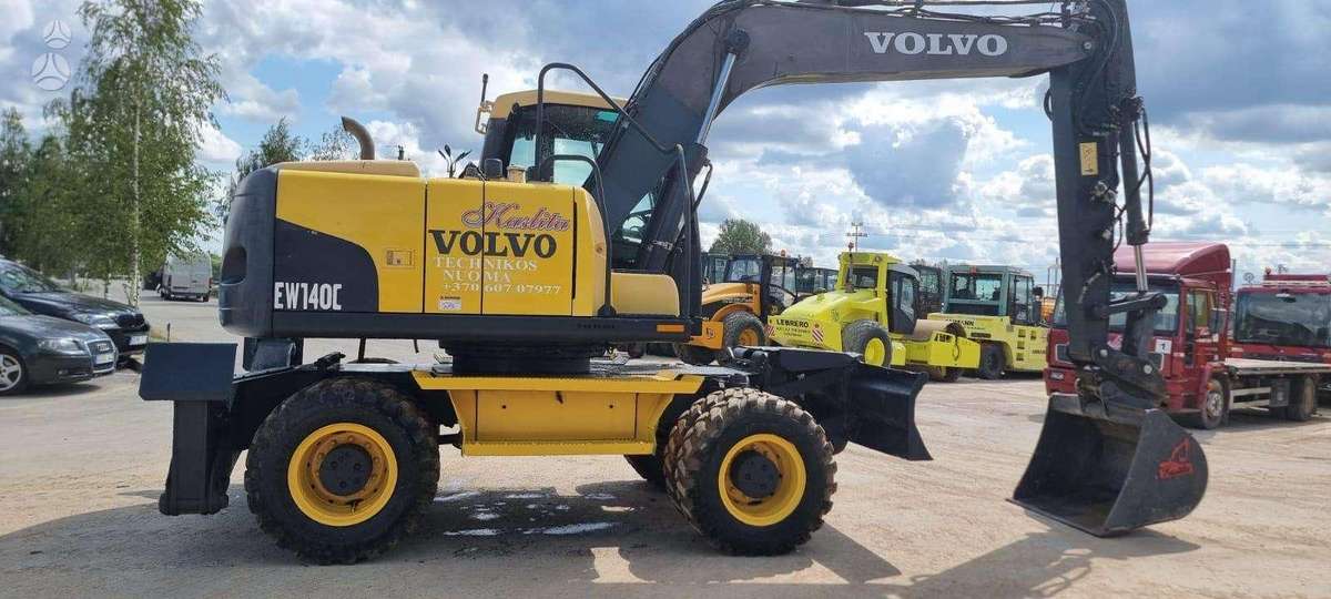 Volvo EW160 CII, экскаваторы