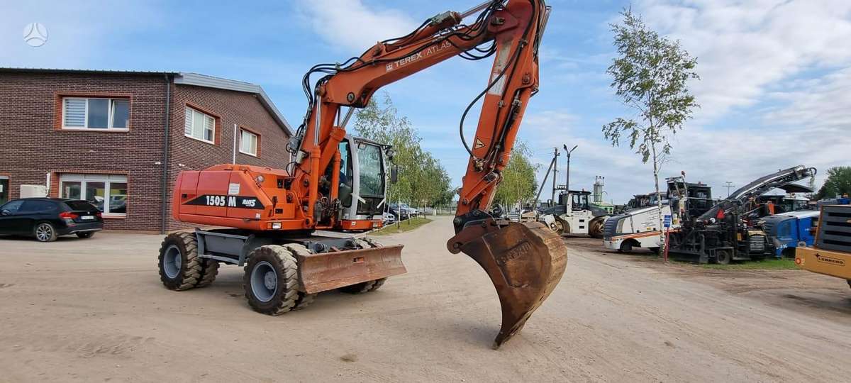 Atlas 1505 M, экскаваторы