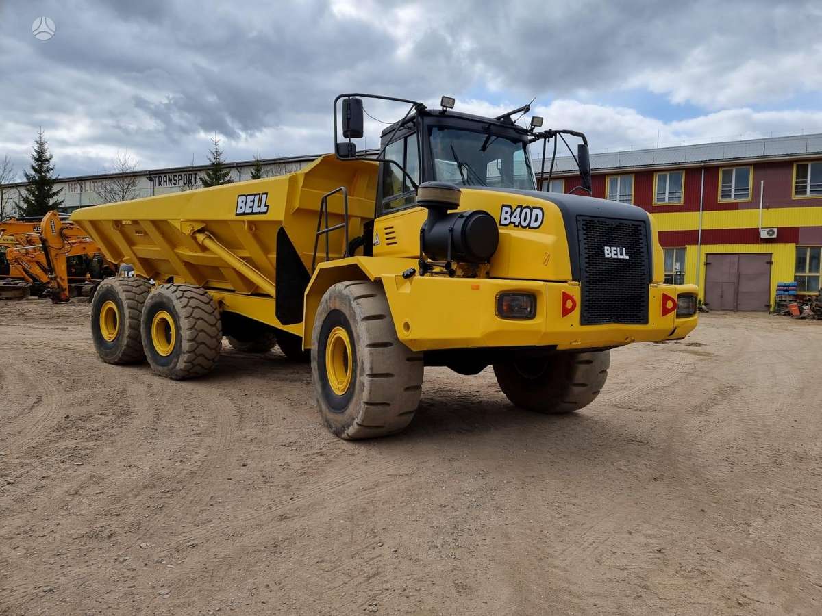 Bell B40 D 6x6, dumpers / tippers
