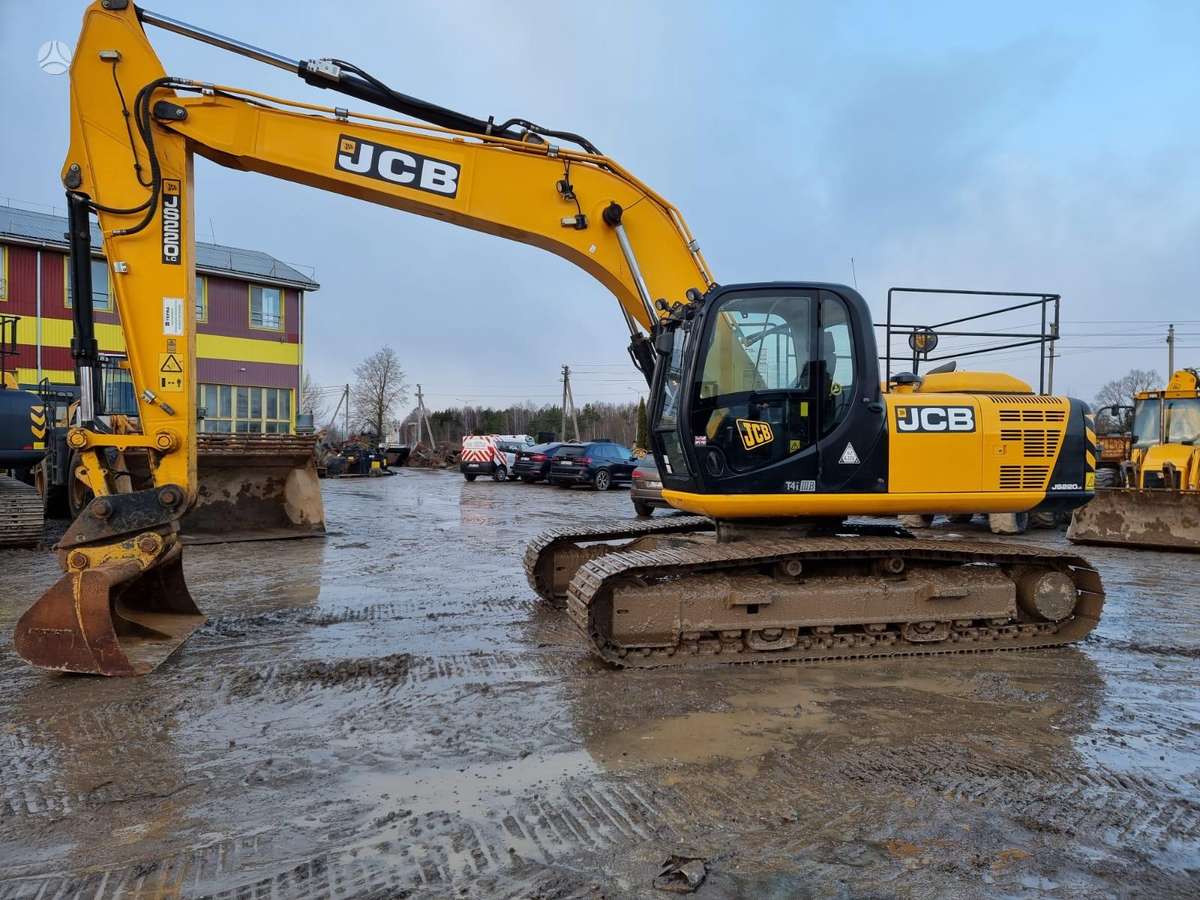 JCB JS220 LC, экскаваторы