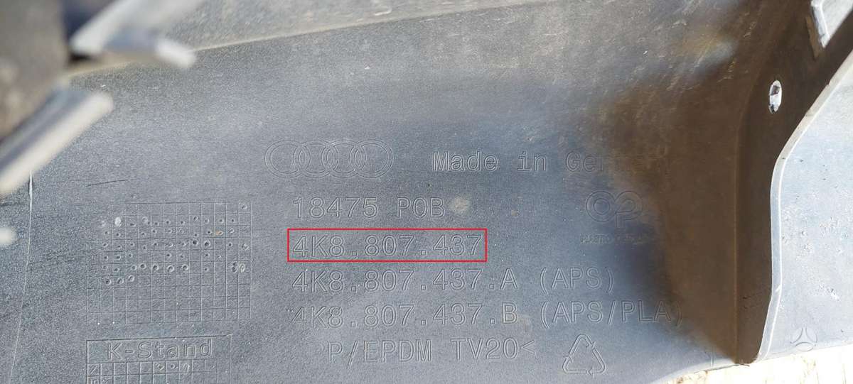 Audi A7, 4K8807437, Cen22597