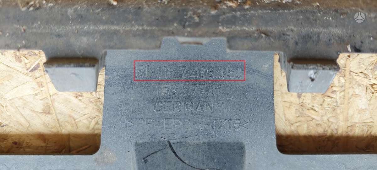 BMW 3 serija, 51117468259, Cen22600