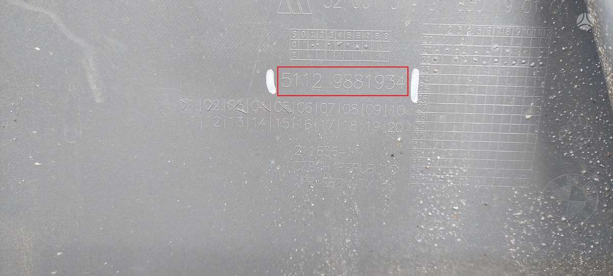 BMW X1, 51129881934, Cen22608