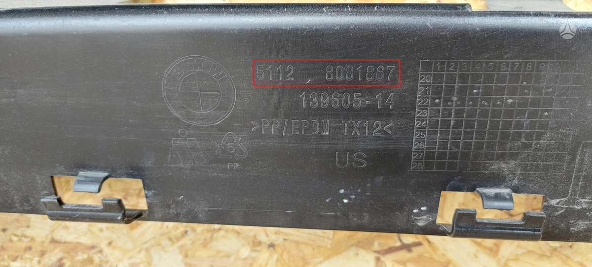BMW X4, 51128081867, Cen22612