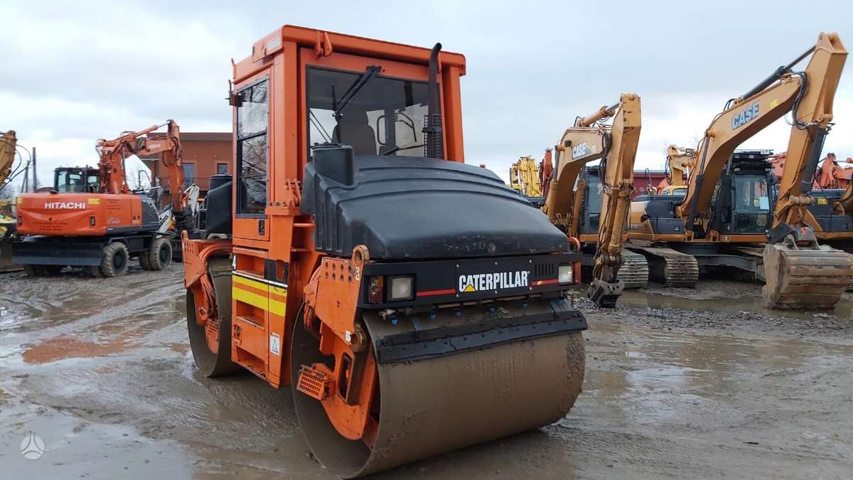 Caterpillar CB544, вибромашины