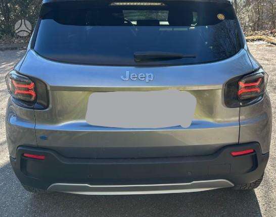 Jeep Avenger Auto ardomas platesnė info telefonu