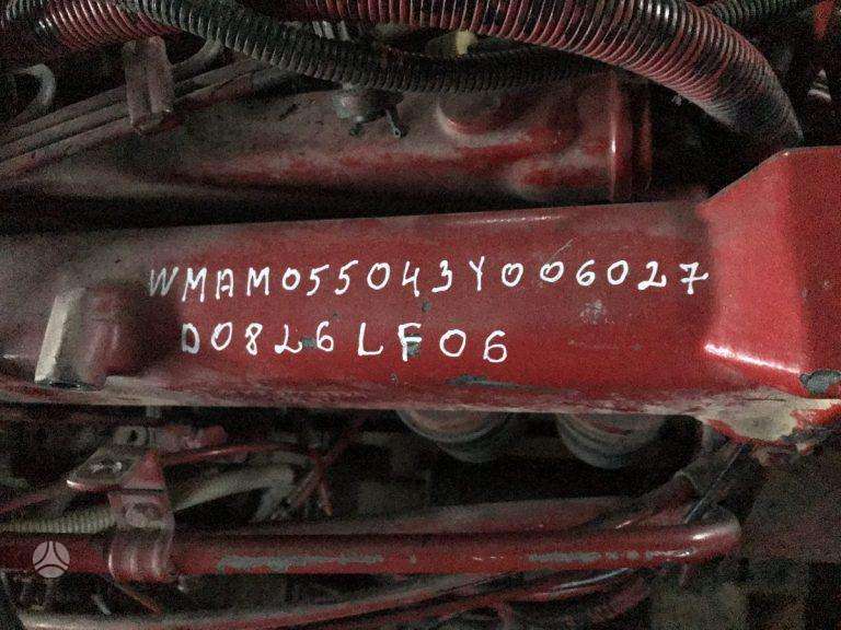 MAN Variklis D0826 LF06, тягачи