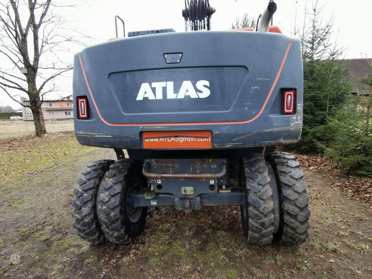 Atlas 160W, ekskavatori