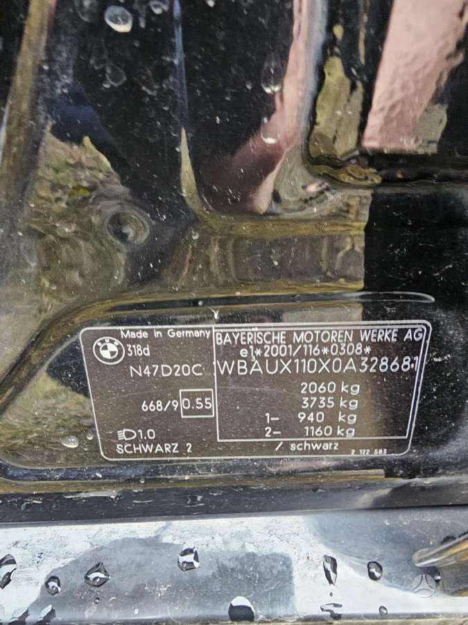 BMW 318 Dalis siunčiu
