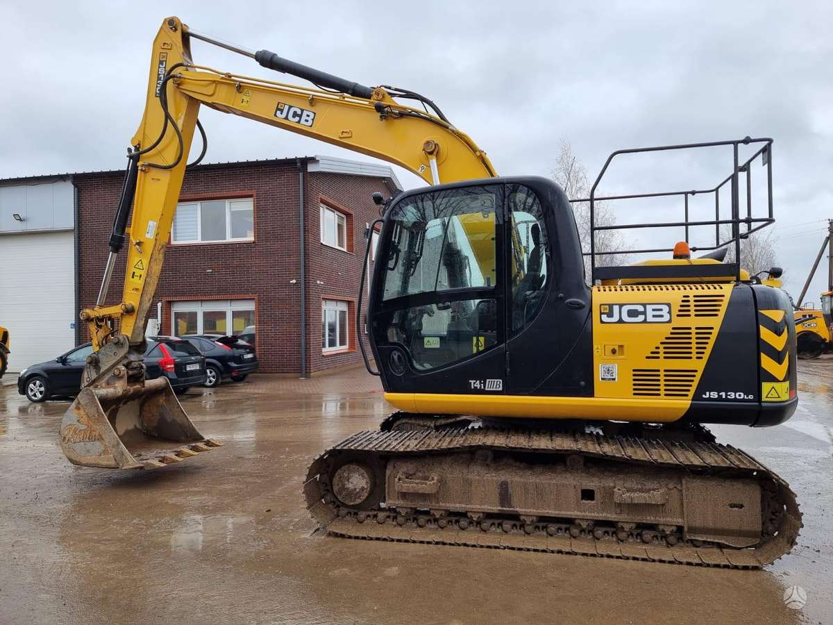 JCB JS 130 LC, экскаваторы