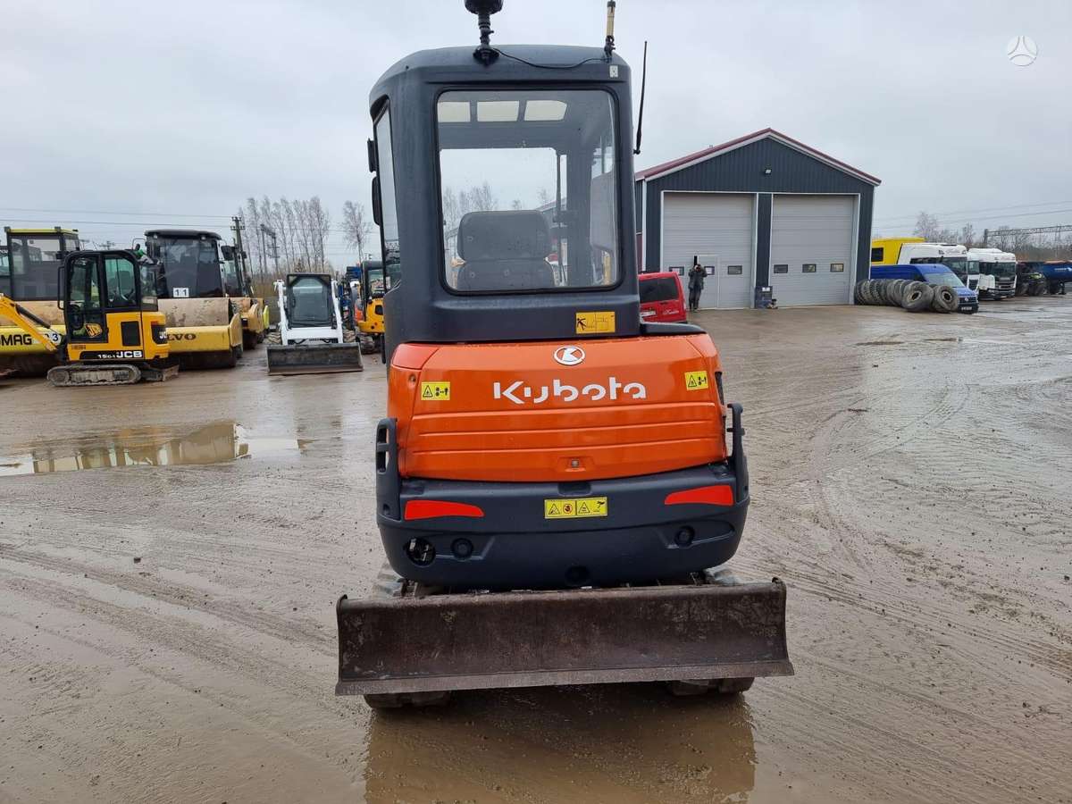 Kubota KX 61-3, мини-экскаваторы