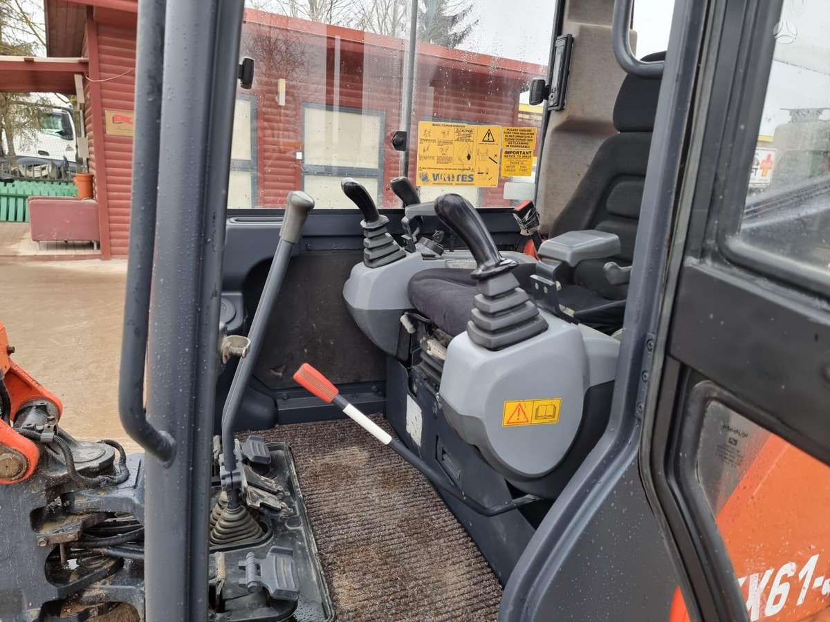 Kubota KX 61-3, мини-экскаваторы