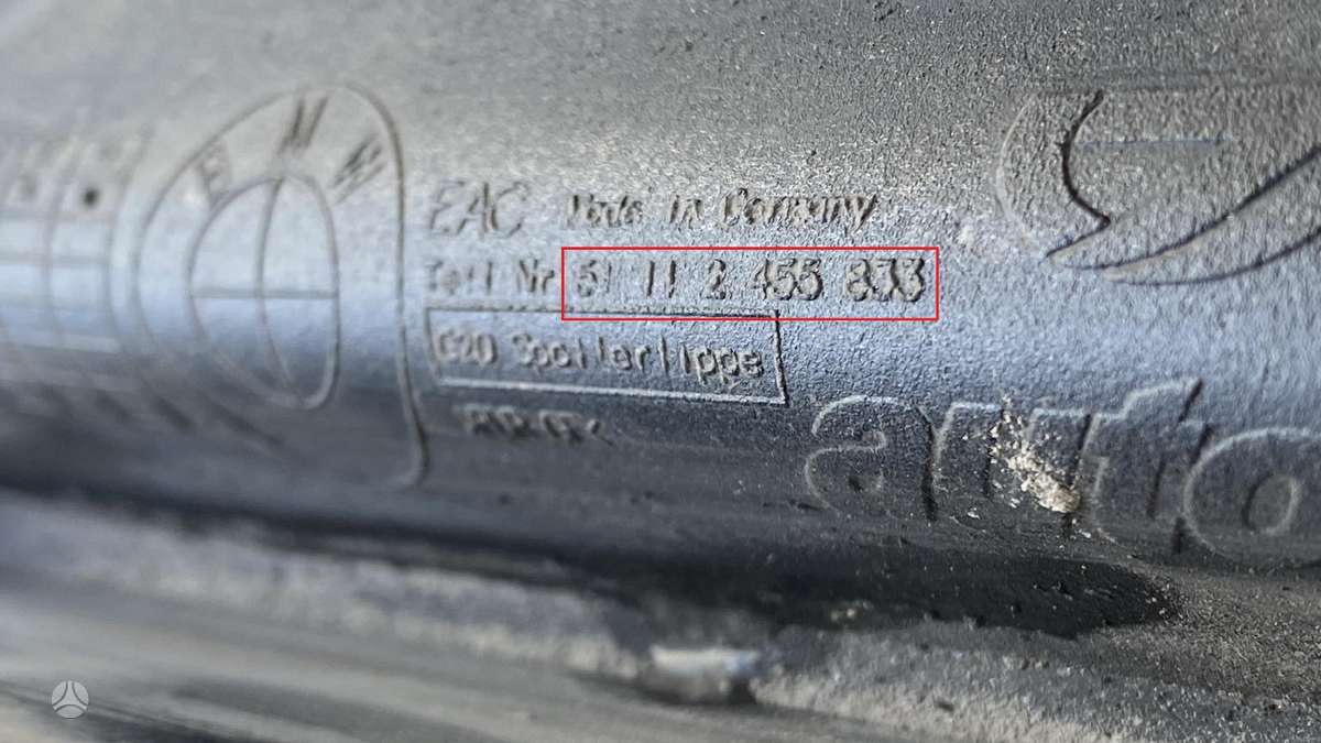 BMW 3 serija, 51112455833, Cen23215