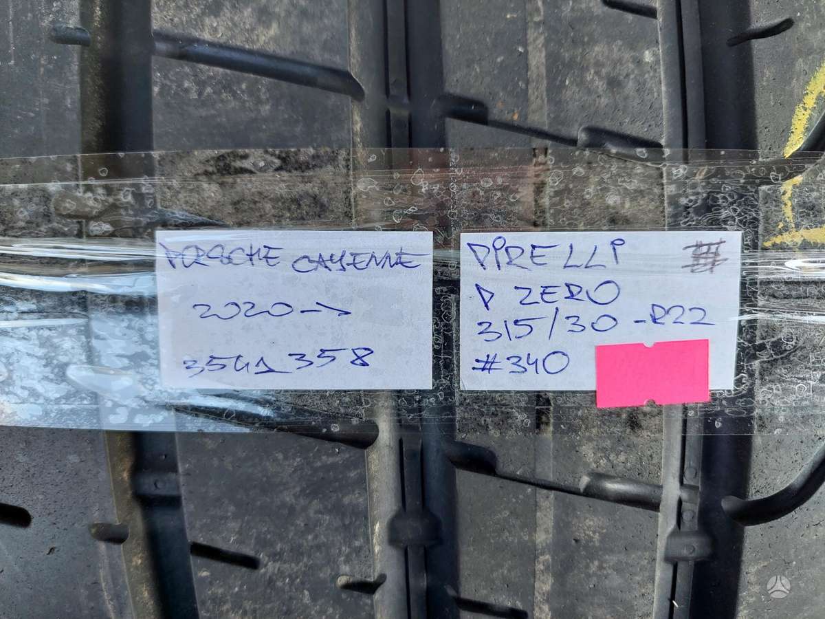 Pirelli P Zero, vasaras 315/30 R22