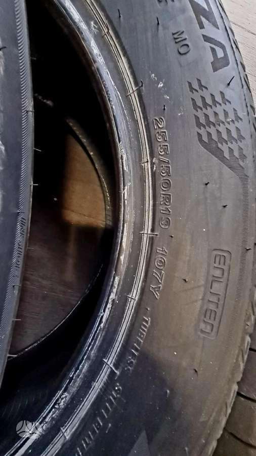 Bridgestone, летние 255/50 R19