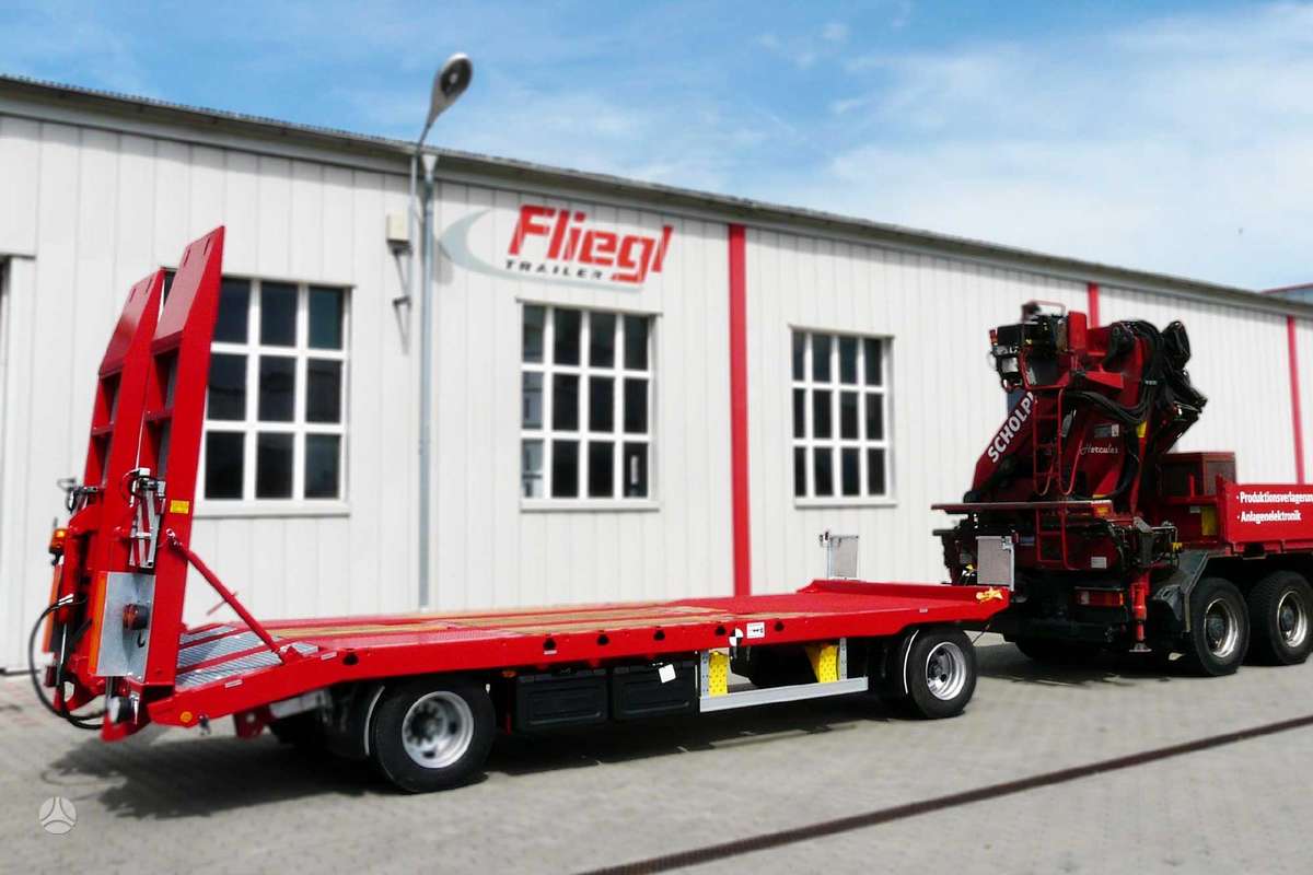 Fliegl SVS 600T, spec. priekabos / puspriekabės