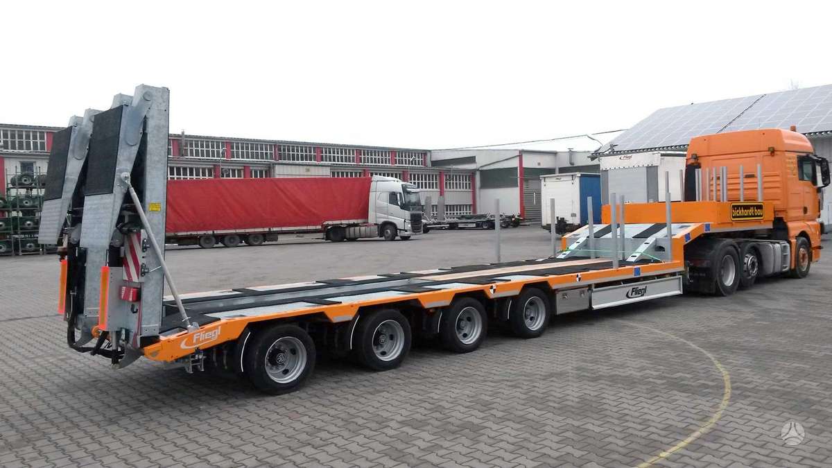 Fliegl SVS 600T, spec. priekabos / puspriekabės