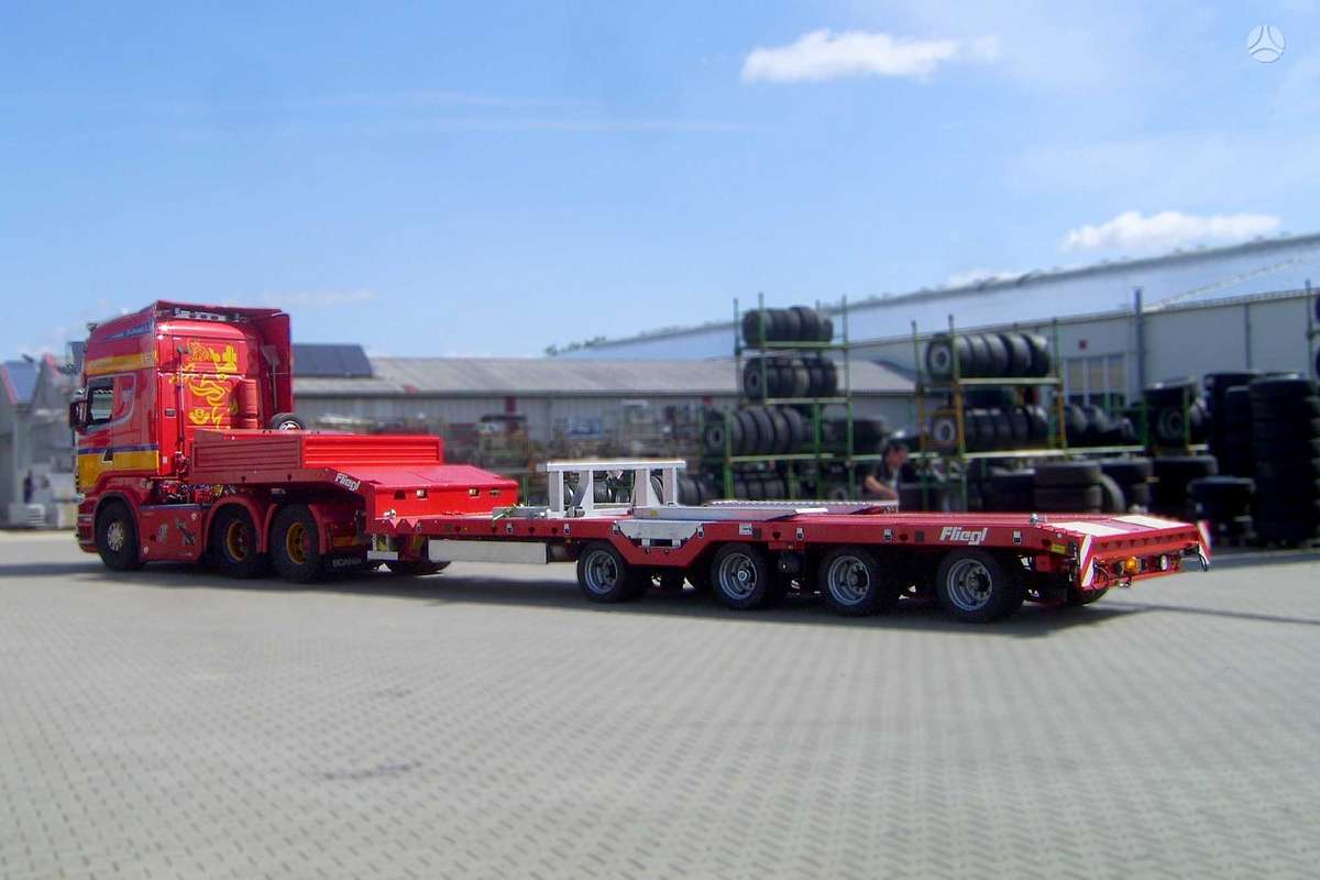 Fliegl SVS 600T, spec. priekabos / puspriekabės