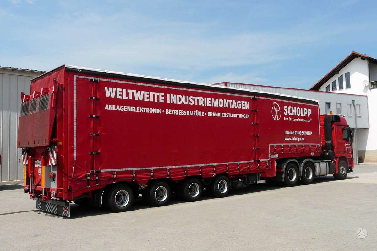 Fliegl SVS 600T, spec. priekabos / puspriekabės
