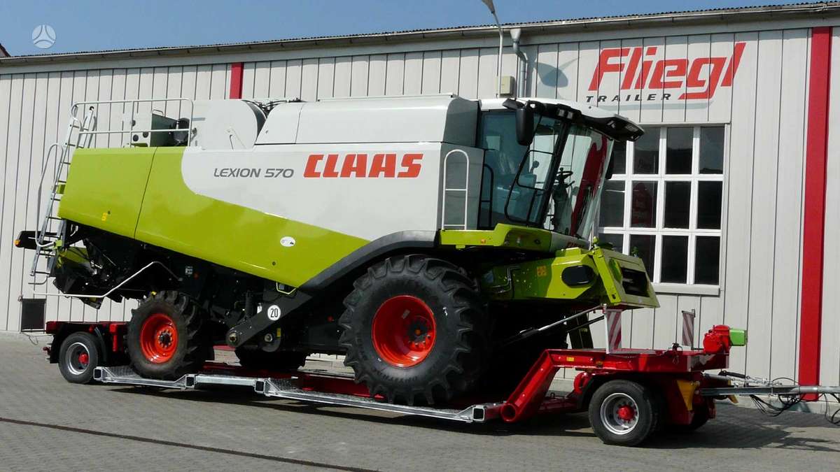 Fliegl SVS 600T, spec. priekabos / puspriekabės