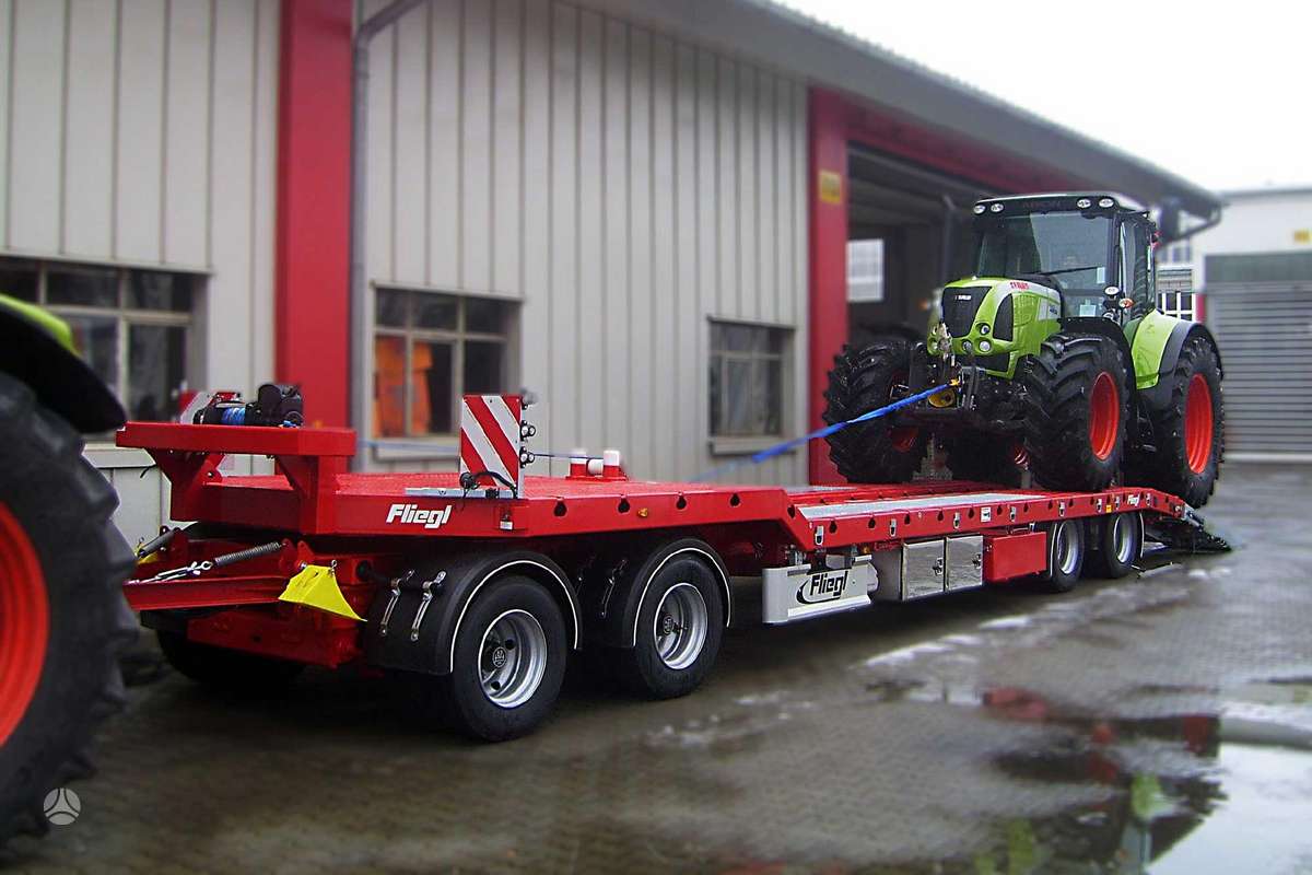 Fliegl SVS 600T, spec. priekabos / puspriekabės