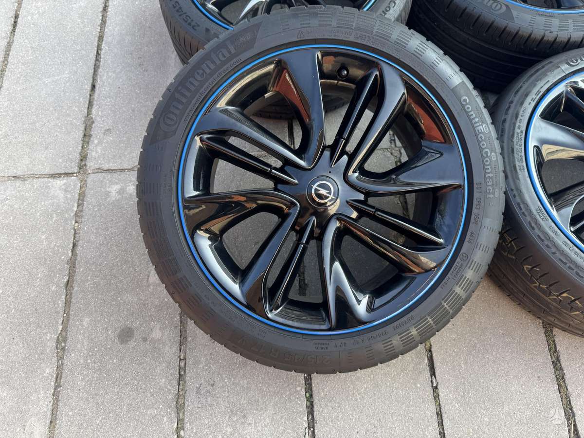 Opel, light alloy, R17