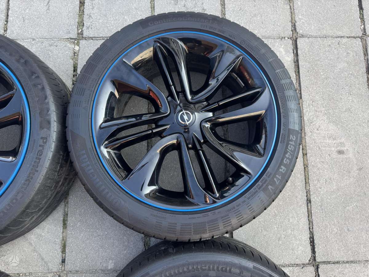 Opel, light alloy, R17