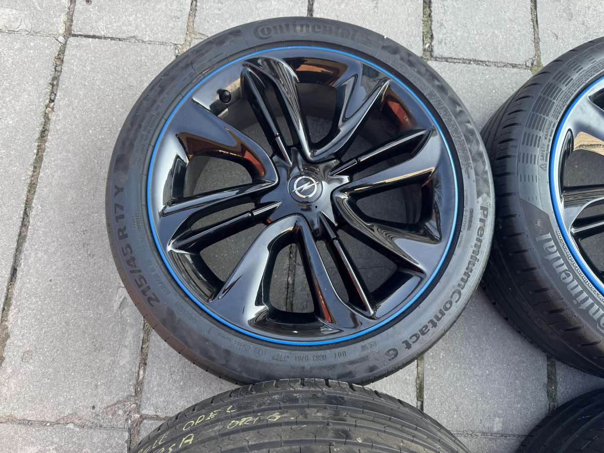 Opel, light alloy, R17