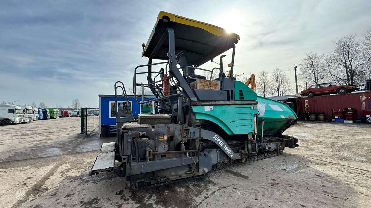 Vögele Super 1800-2, paving machinery