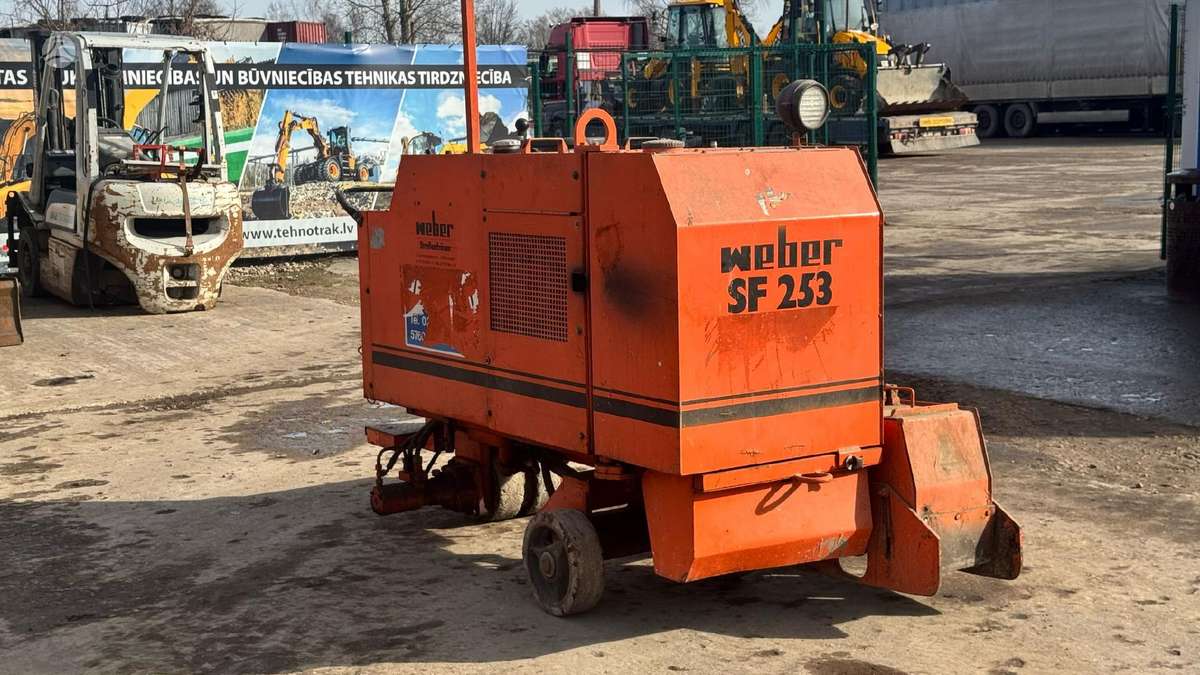 Weber SF253, дорожнo-строительные машины
