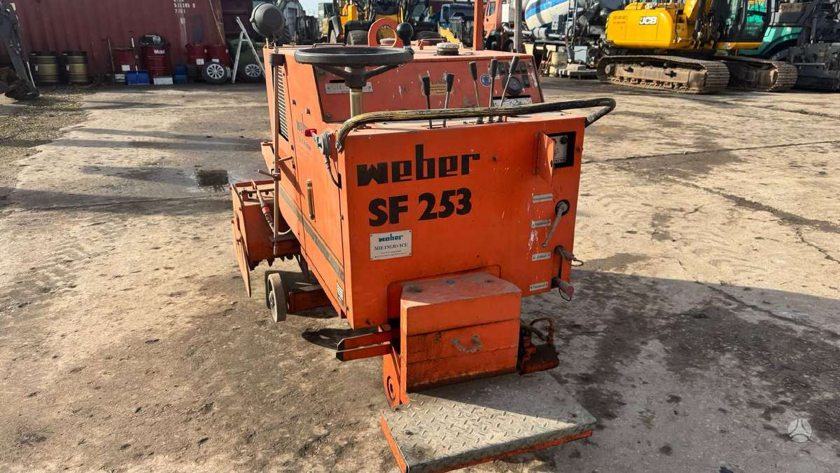 Weber SF253, дорожнo-строительные машины