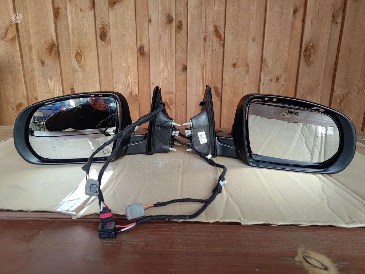 Jeep Compass bumper reinforcement, mirrors, lights