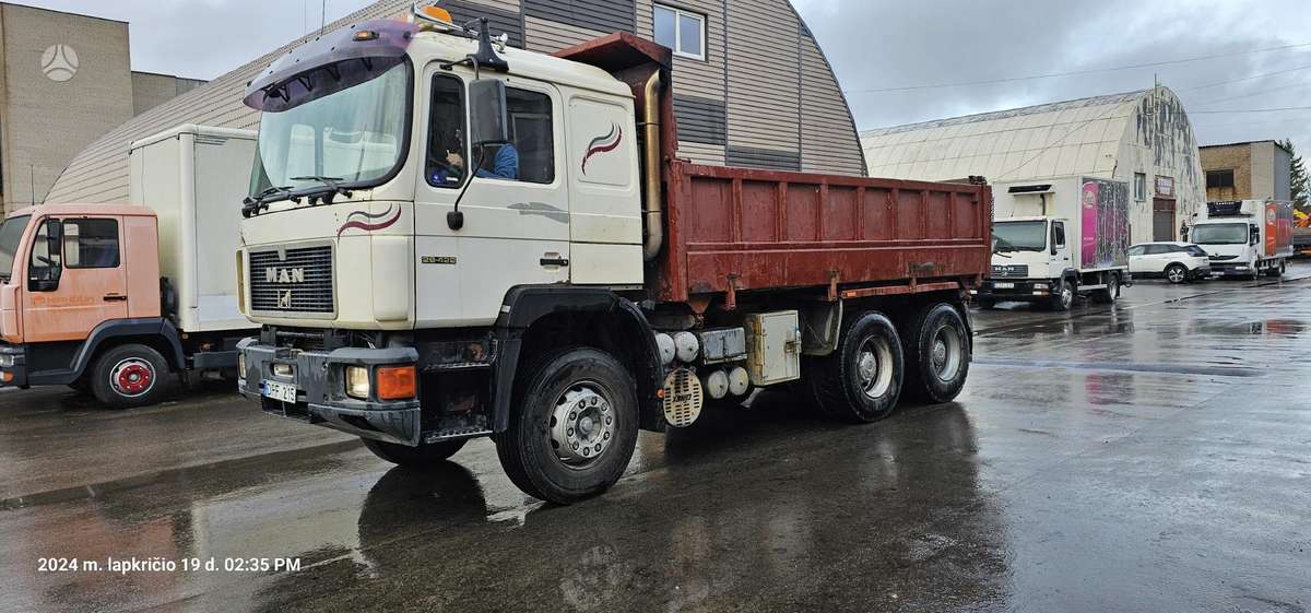 MAN 26,422, dumpers / tippers