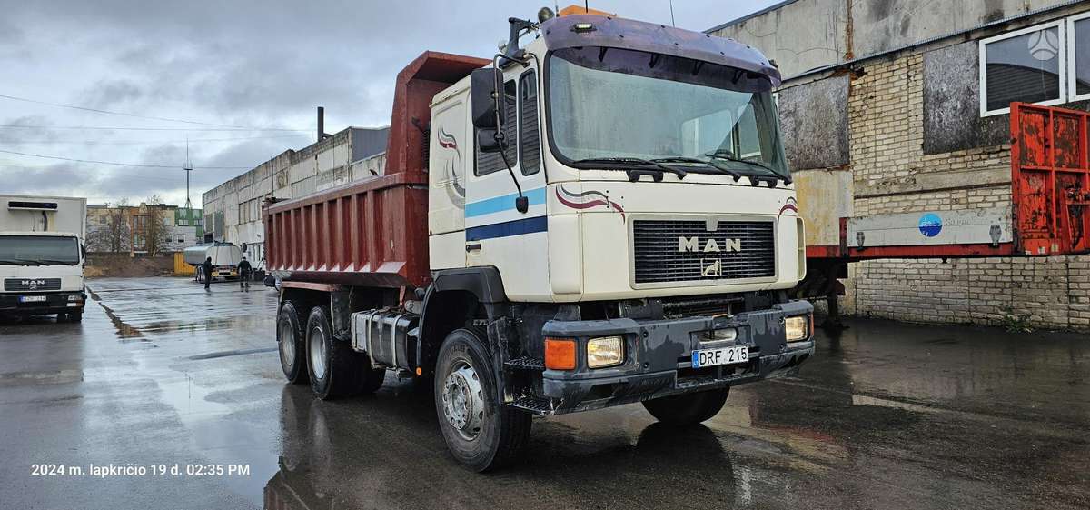 MAN 26,422, dumpers / tippers