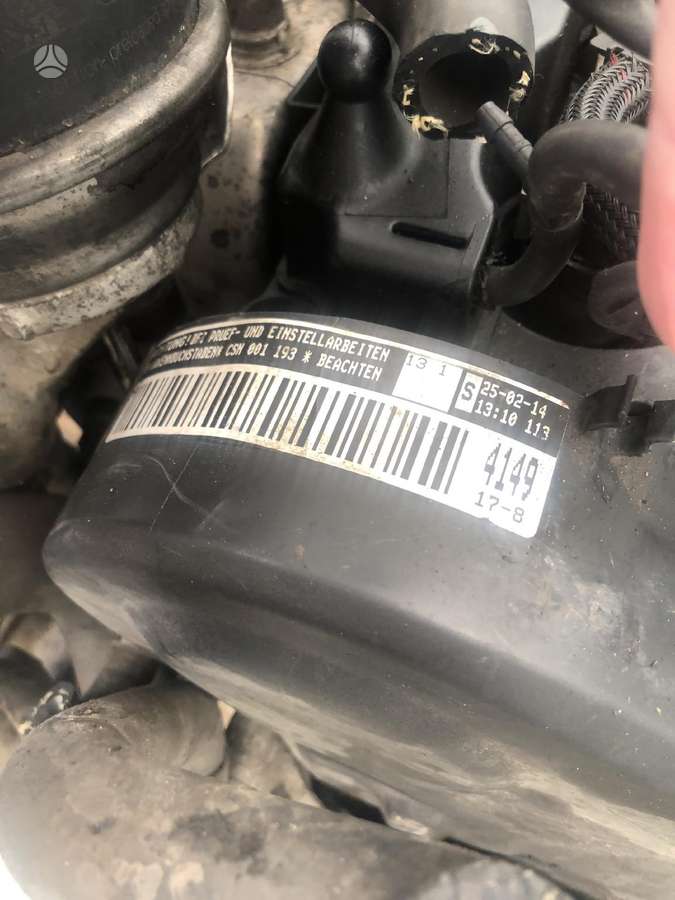 Volkswagen Crafter, CSN, детали двигателя