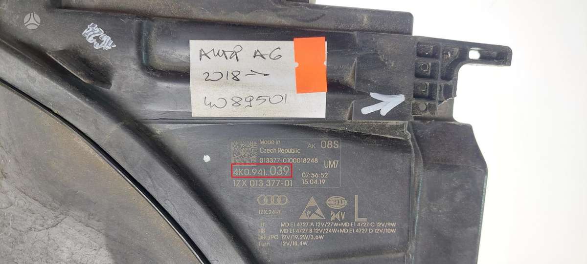 Audi A6, 4K0941039, Cen22891