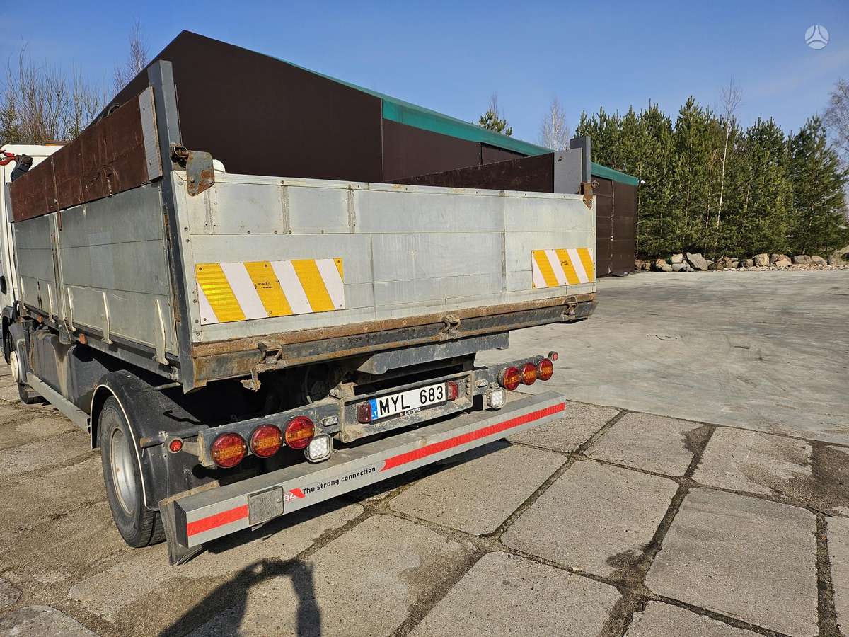 MAN TGL, dumpers with crane