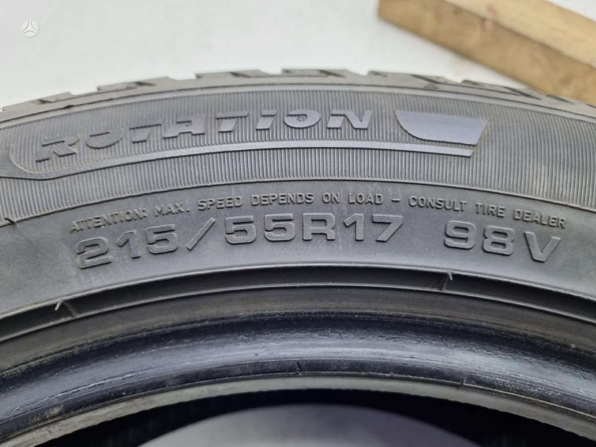 Fulda 6-7mm, всесезонные 215/55 R17