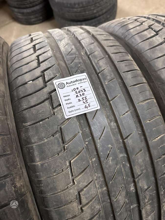 Continental, летние 255/45 R20