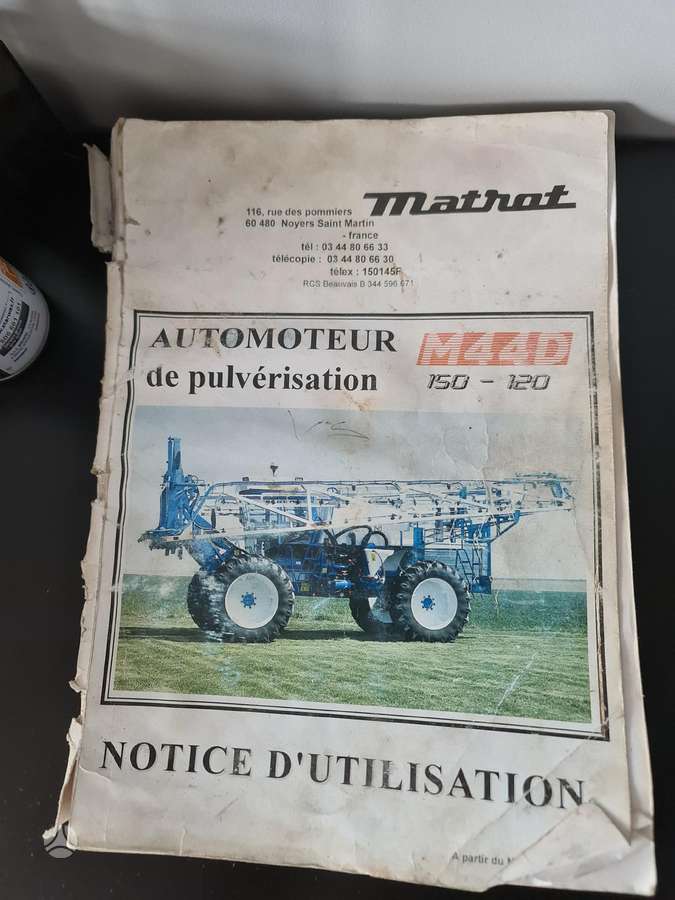 Ma.Tra. M440D  150-120, self-propelled sprayers