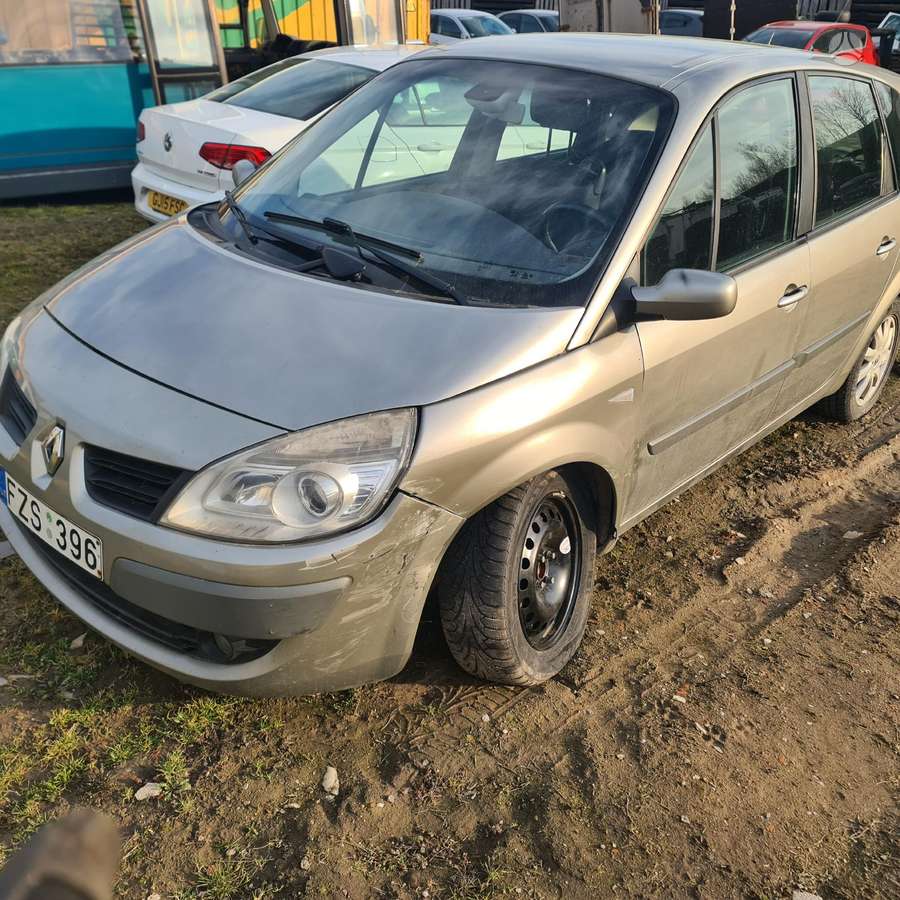 Renault Scenic по частям. Europa dalimis