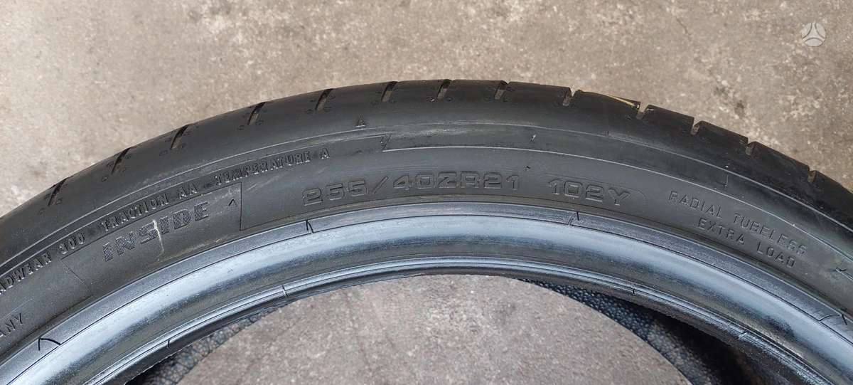 Dunlop, summer 255/40 R21