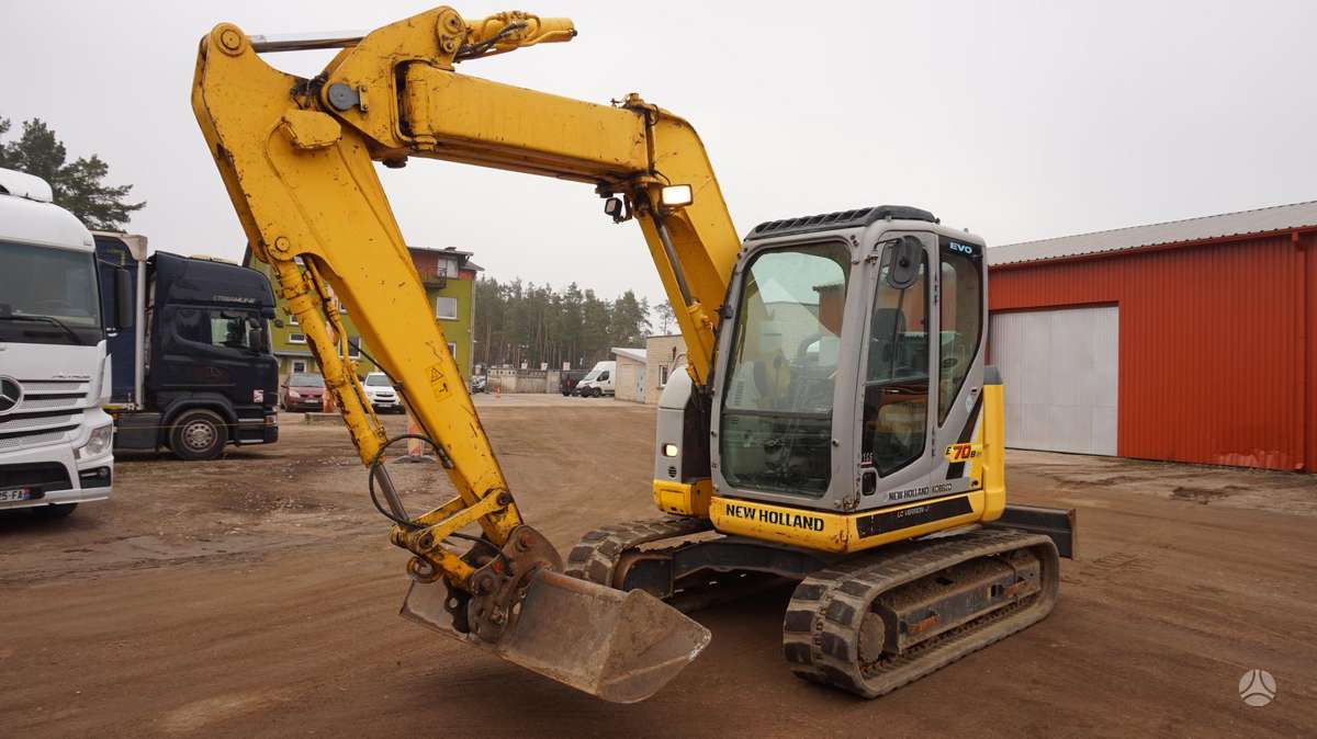 New Holland E70BSR-2, excavator