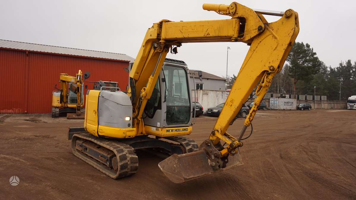 New Holland E70BSR-2, mini ekskavatoriai