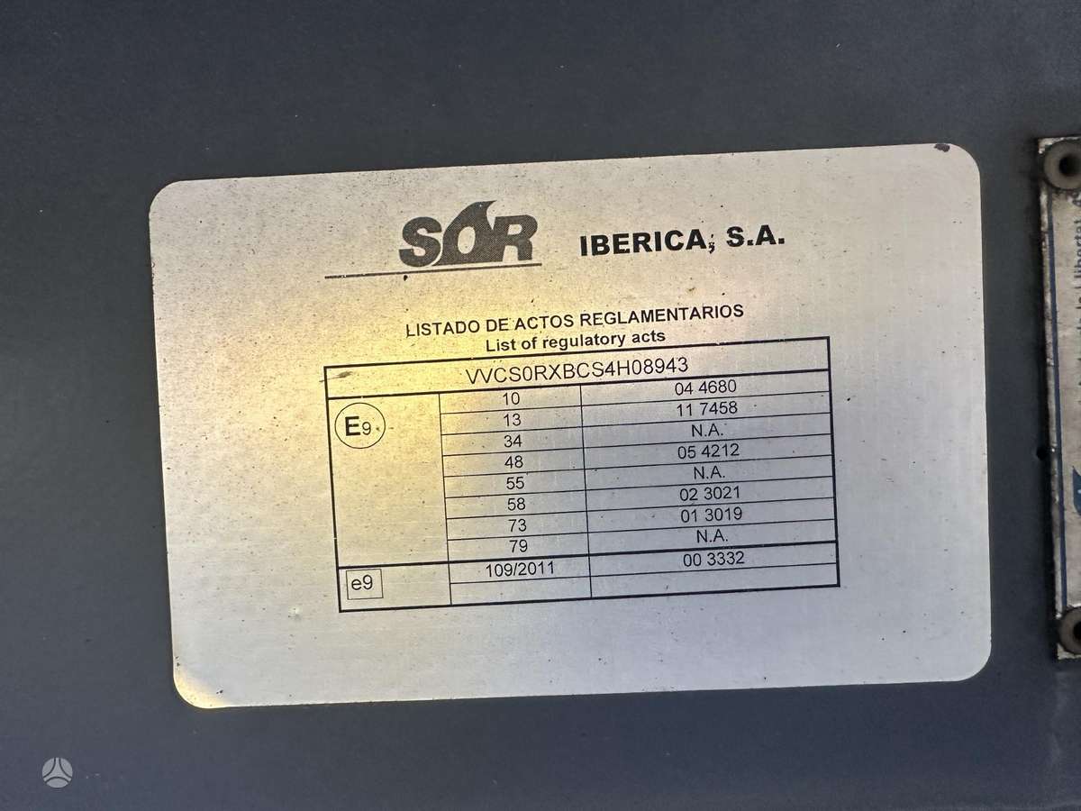Sor S3E, refrigerated