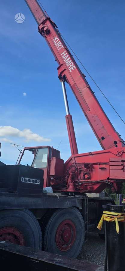 Liebherr LTM 1045, краны