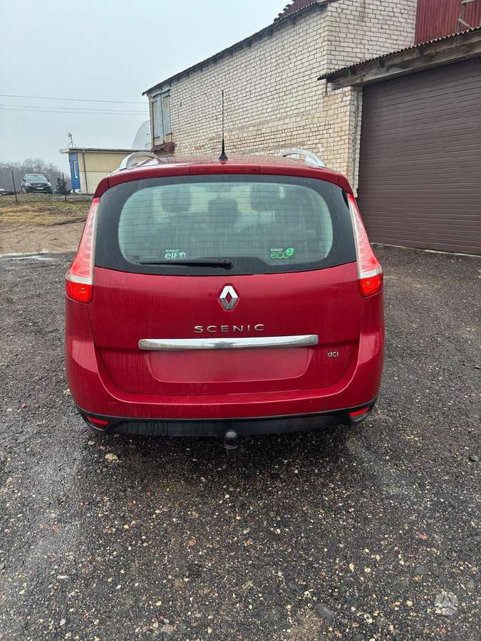 Renault Scenic dalimis. Europa