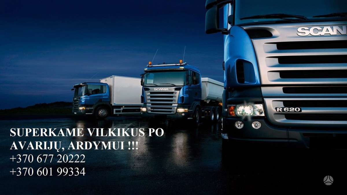 Scania 124, vilkikai