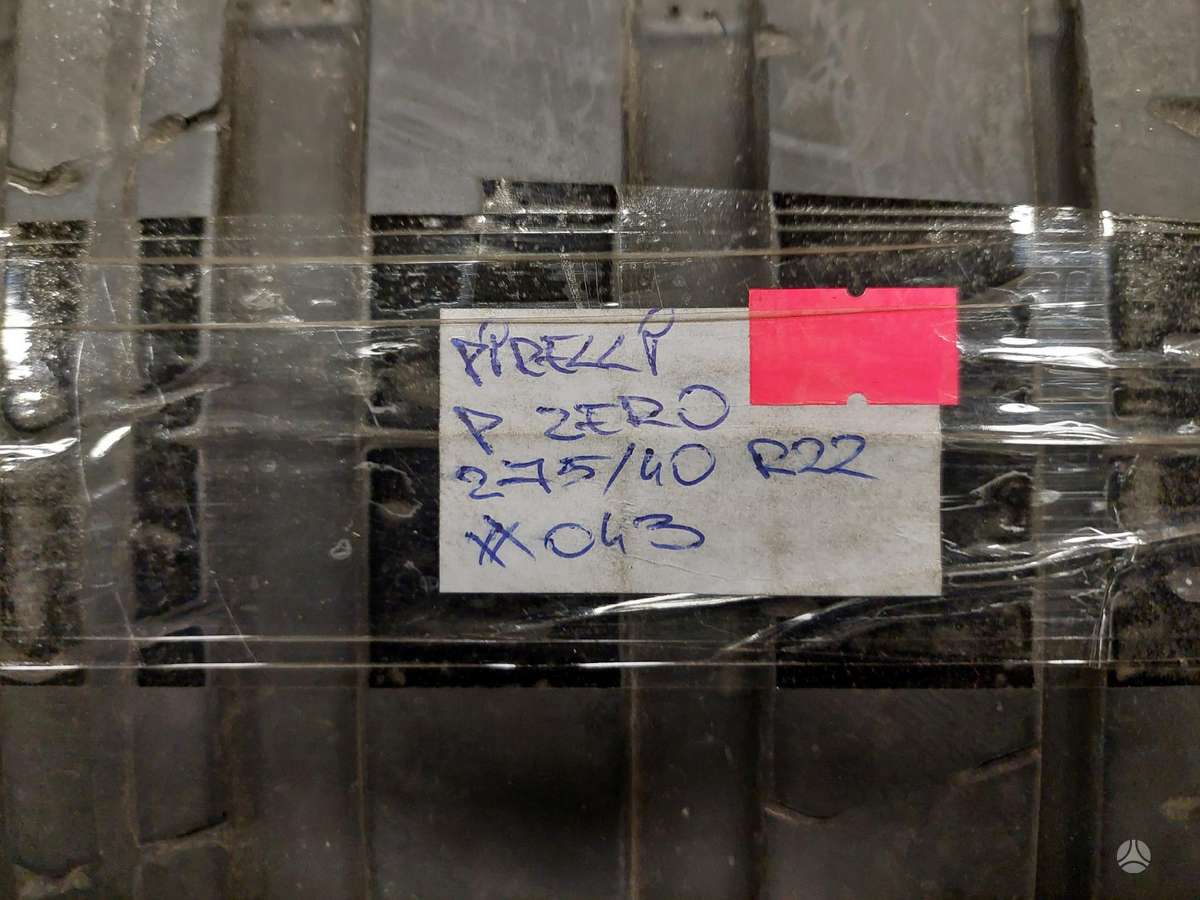 Pirelli P Zero, vasarinės 275/40 R22